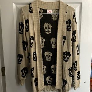 Skull cardigan